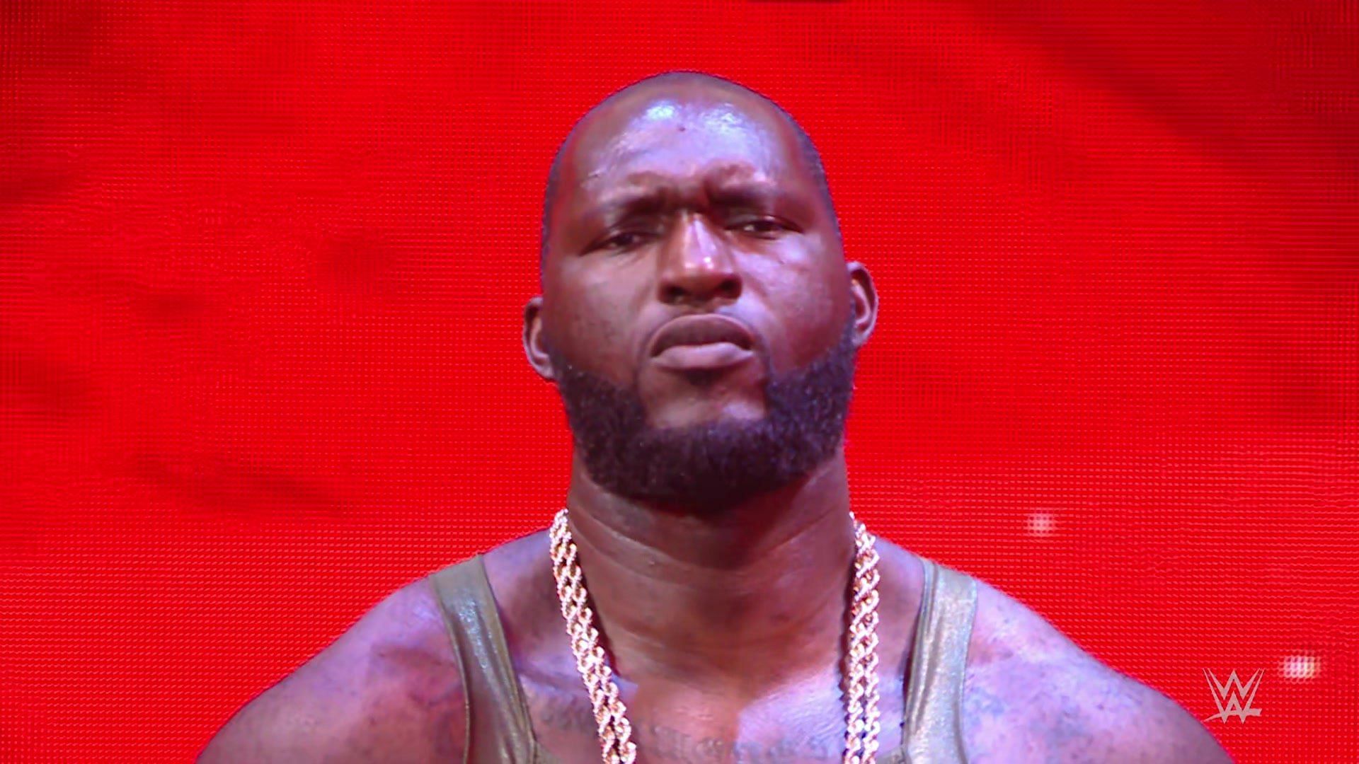 Omos on Monday Night RAW